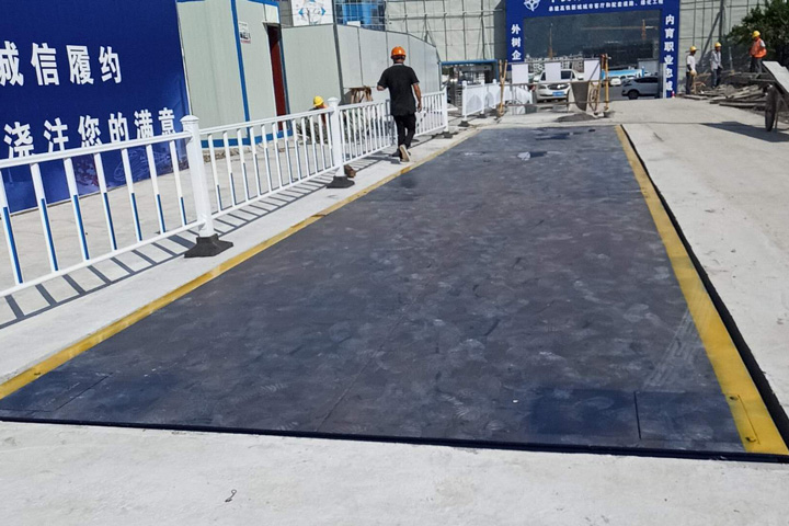 中交二航局溫州火車南站地磅項目